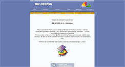 Desktop Screenshot of bmdesign.sk