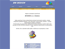 Tablet Screenshot of bmdesign.sk